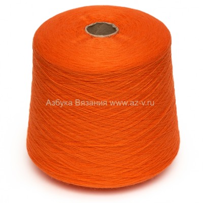 Пряжа в бобине, 510/7 оранжевый, 100% акрил, 32/2, Пинск