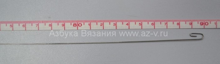 Пруток для оттяжной гребенки, металлический