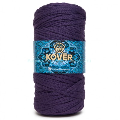 Шнур 6 мм, 543/7 черничный , акрил