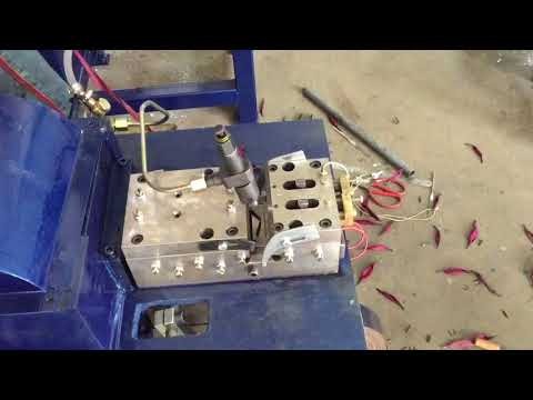 Эглеточная машина CODF90-2, для обжима кончика шнура пластиком