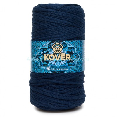 Шнур 6 мм, 571/0 темно синий , акрил