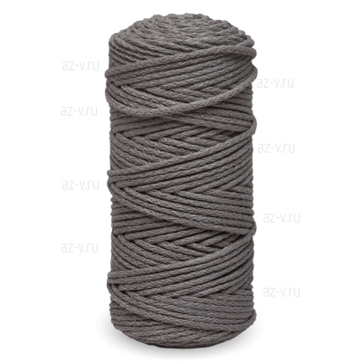 Шнур хлопковый 5 мм., 100 м., корица, AZ 5-104