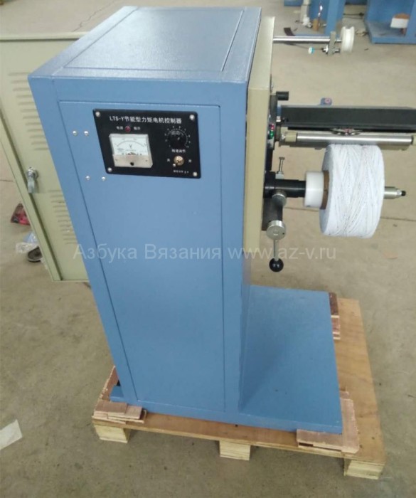 Моталка на цилиндр, нити толщины от 3 до 10 мм. (джут, полипропилен)