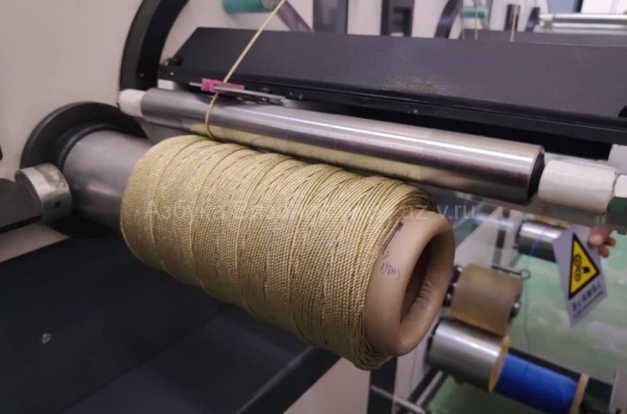 Моталка на цилиндр, нити толщины от 3 до 10 мм. (джут, полипропилен)