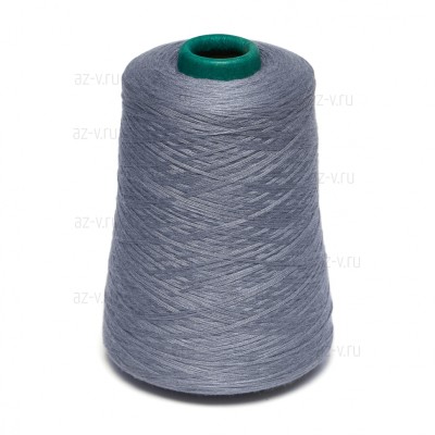 Пряжа в бобине, Millefili S.P.A. LOTI, стальной BA167, 70% вискоза, 30% PA