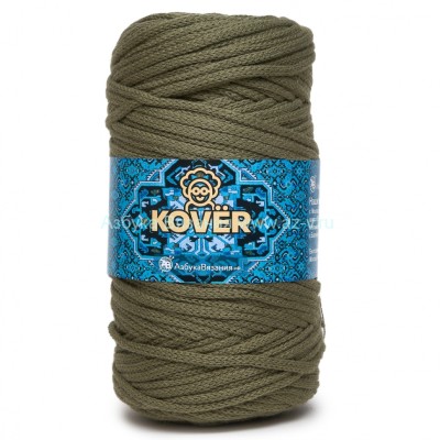 Шнур 6 мм, 606/0 полынь , акрил