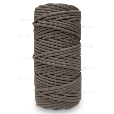 Шнур хлопковый для шитья 5 мм., корица AZ Dekor 104