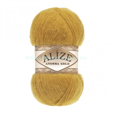 Пряжа Alize Angora Gold 002, 20% шерсть, 80% акрил, 100 гр