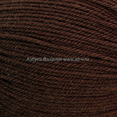 Пряжа &quot;Карамелька&quot;, шоколад 063, акрил 100%, 50г.