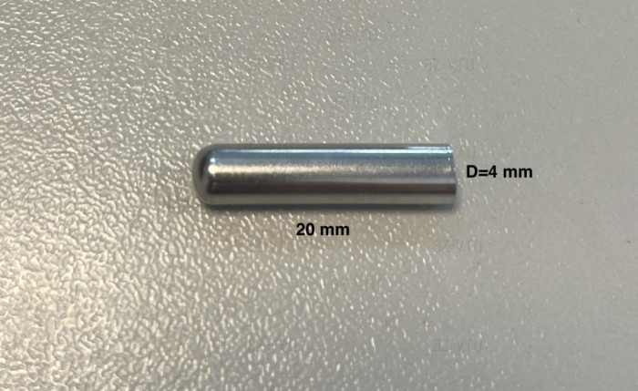 Металлический наконечник на шнур, эглет