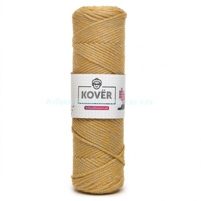 Шнур 2 мм, 404/7 кукурузный  , акрил + люрекс