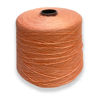 Пряжа в бобине, E.Miroglio Hunor, персик Z4W, 50% меринос, 50% акрил