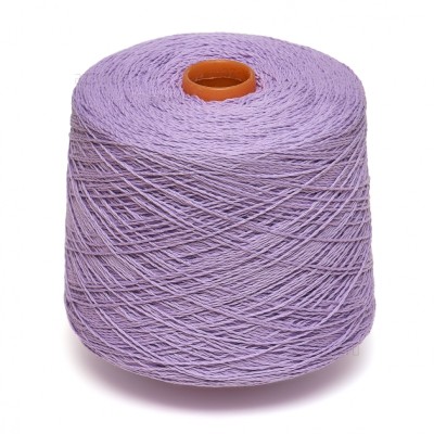 Пряжа в бобине, Zegna Baruffa Summer PePe, лаванда 534194, 82% хлопок, 8% шёлк, 10% кашемир