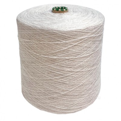 Пряжа в бобине Турция, бежевый 10397, 100% акрил, Nm 28/2