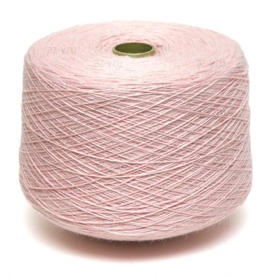Пряжа в бобине, E.Miroglio Hunor, розовый дым W5Z, 50% меринос, 50% акрил
