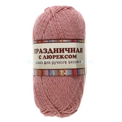 Пряжа &quot;Праздничная&quot;, клевер 270, ПАН 48%, акрил 48%, метанит 4%, 50 г.
