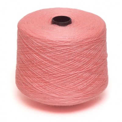 Пряжа в бобине, E.Miroglio Hunor, светлая азалия W3A, 50% меринос, 50% акрил