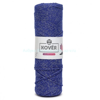 Шнур 2 мм, 524/2 ультрамарин , акрил + люрекс