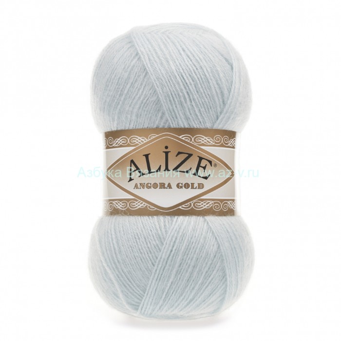 Пряжа Alize Angora Gold 514 20% шерсть, 80% акрил, 100 гр