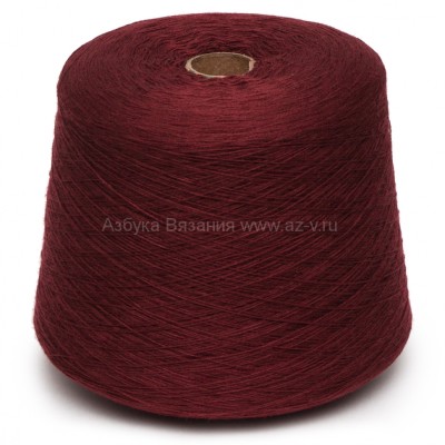 Пряжа в бобине, 544/1 светло бордовый, 100% акрил, 32/2, Пинск