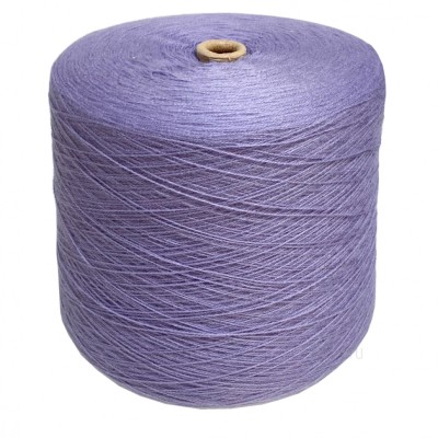 Пряжа в бобине Турция, лаванда 9733, 100% акрил, Nm 28/2