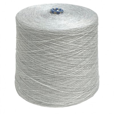 Пряжа в бобине Турция, платиновый 1000, 100% акрил, Nm 28/2