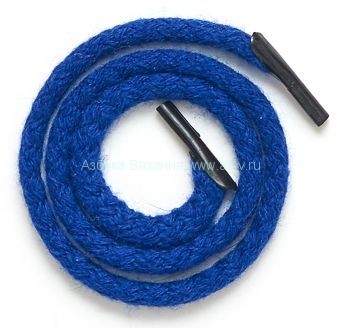 Шнур для пакетов с наконечником, акрил  5 мм