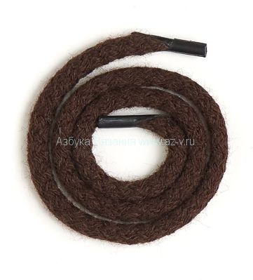 Шнур для пакетов с наконечником, акрил  5 мм