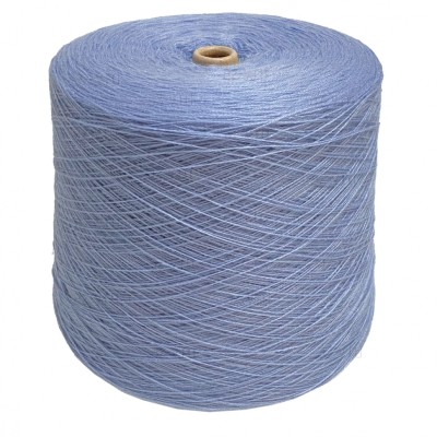 Пряжа в бобине Турция, светло-голубой 1153, 100% акрил, Nm 28/2