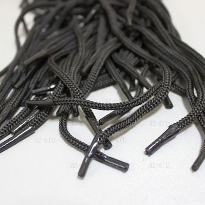 Шнур для пакетов, ПП, 5 мм., 65 см., белый