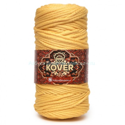 Шнур 5 мм, 506/7 желтый тюльпан, акрил