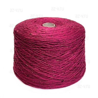 Пряжа в бобине, Slubby Green, 19-2434, 100% меринос