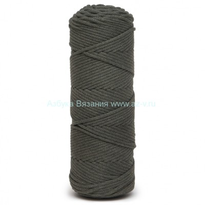 Шнур 4 мм,  антрацит 2125 , хлопок
