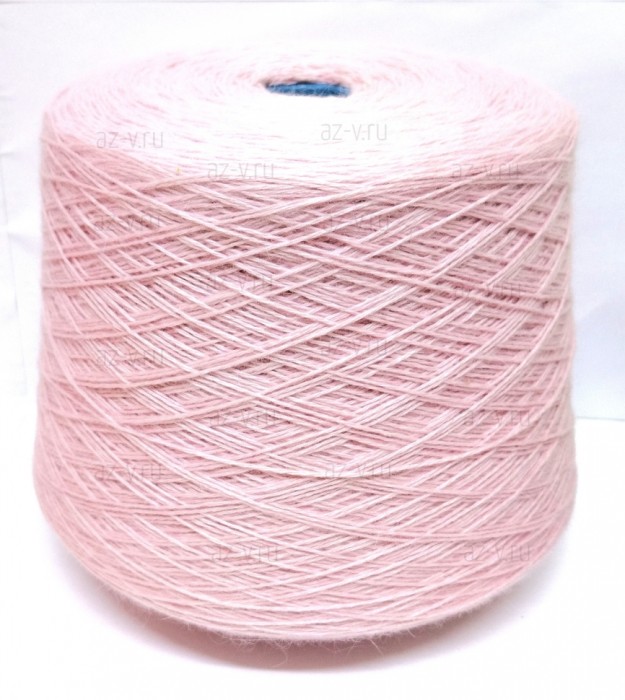 Пряжа в бобине, Zegna Baruffa., Angora 25, CIPRA, 35% меринос, 25% ангора, 30% вискоза, 10% PA