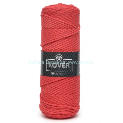 Шнур 4 мм, 4006 коралл, хлопок