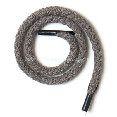 Шнур для пакетов, хлопок, 5 мм., какао