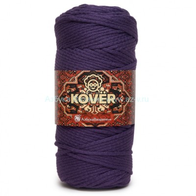 Шнур 5 мм, 543/7 черничный , акрил