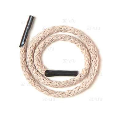 Шнур для пакетов, хлопок, 5 мм., лён