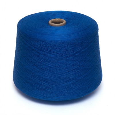 Пряжа в бобине Zafer tekstil, 22649 василек, 50% Хлопок/50% Акрил , Ne 20/2, Турция