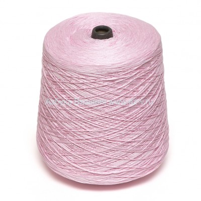 Пряжа в бобине, нежно-розовый 163, COTTONE FILARTEX GASATO, 100% хлопок мерсеризованный