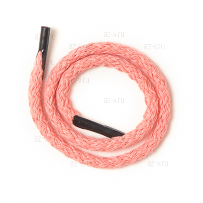 Шнур для пакетов, хлопок, 5 мм., нежный персик