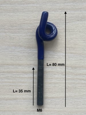 Нитедержатель L80 мм, М6