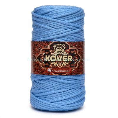 Шнур 5 мм, 556/4 нежно голубой  , акрил