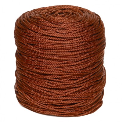 Шнур-гамак 5 мм, пекан 1460, полиэфир