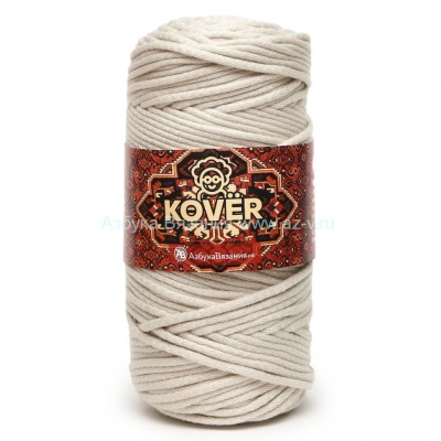 Шнур 5 мм, 565/5 кокосовое молоко, акрил