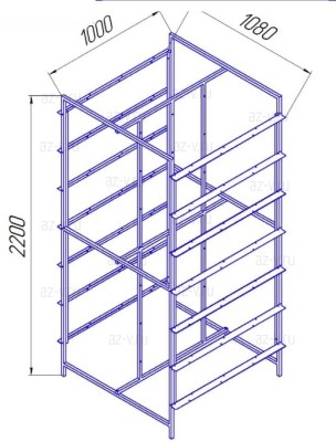 Стойка для бобин 42