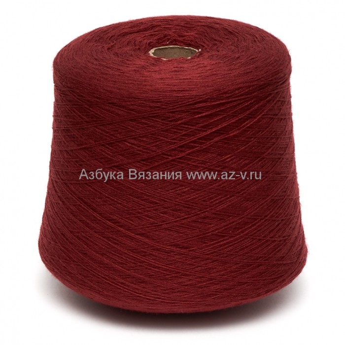 Пряжа в бобине, 418/2 сангрия, 100% акрил, 32/2, Пинск