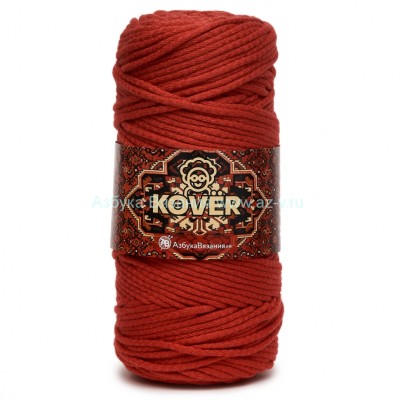 Шнур 5 мм, 822/4 красный кирпич  , акрил