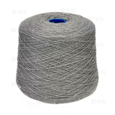 Пряжа в бобине, Zegna Baruffa Fiammato, серый 800059, 100% меринос