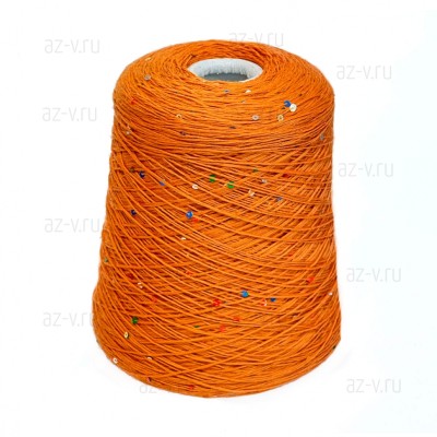 Пряжа в бобине, Paillettes Merino, 43368 арахис , 100% меринос